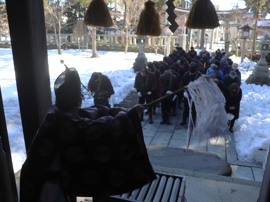 宇佐八幡宮にて