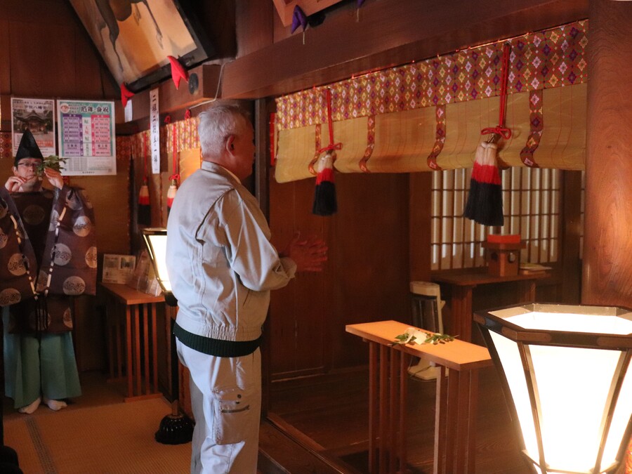 宇佐八幡宮にて